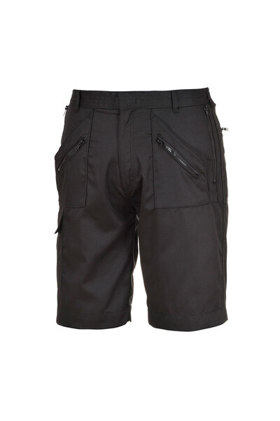 PORTWEST Action Shorts, negru
