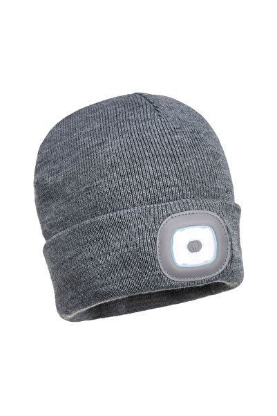 PORTWEST Beanie шапка с USB акумулаторна LED лампа