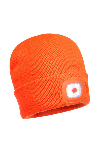 PORTWEST Beanie шапка с USB акумулаторна LED лампа