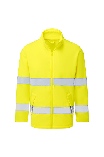 PORTWEST Bluza fleece de lucru, reflectorizanta, galben