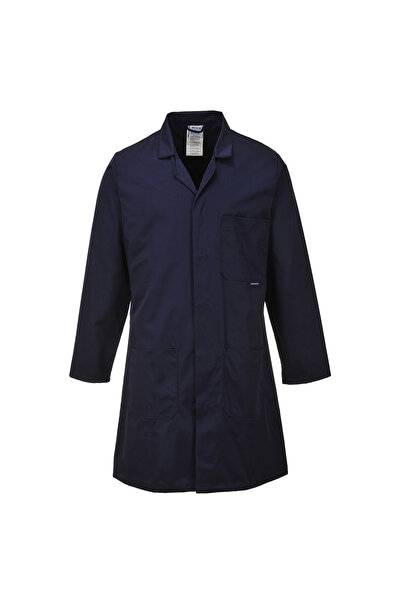 PORTWEST Halat de lucru, cu buzunare, laborator, bleumarin