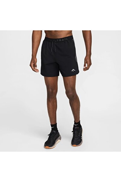 Nike Ανδρικό μαύρο σορτς για τρέξιμο Trail Dri-FIT με ενσωματωμένη επένδυση 6...