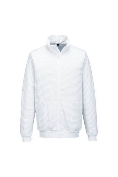 PORTWEST Hanorac de lucru, antistatic, alb