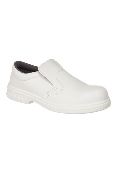 PORTWEST Pantofi de protectie, talpa antialunecare, industria alimentara, alb