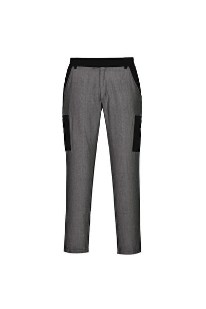 PORTWEST Pantaloni de lucru, antitaiere, negru