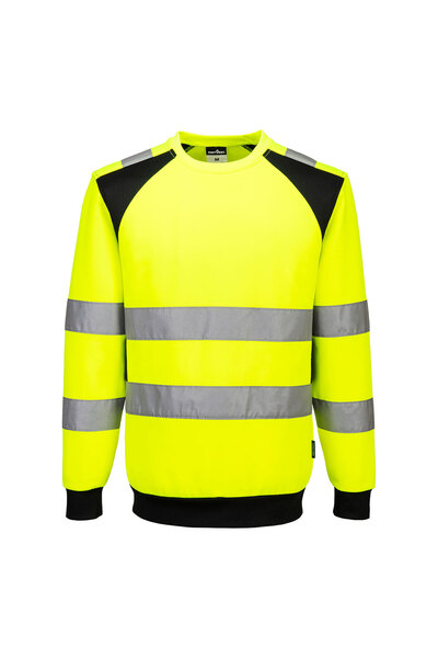PORTWEST Hanorac de lucru, reflectorizant, galben/negru