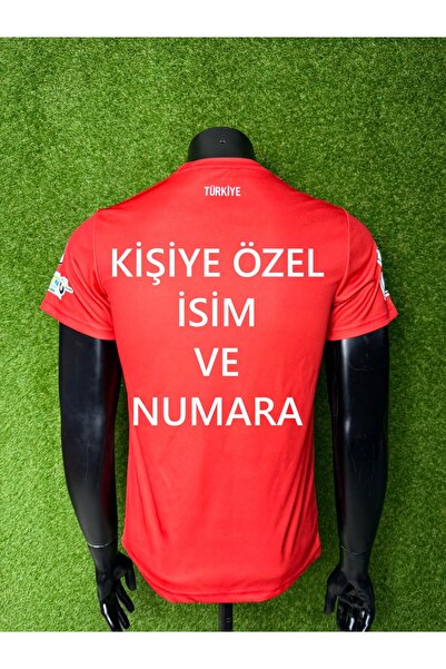 Quaxram Kişiye Özel Baskılı FIFA World Cup Türkiye Yetişkin Futbol Forması - ...