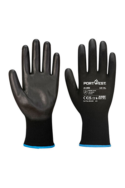 PORTWEST Manusi de protectie, negru