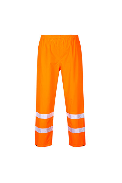 PORTWEST Pantaloni de lucru, reflectorizanti, pentru ploaie, portocaliu