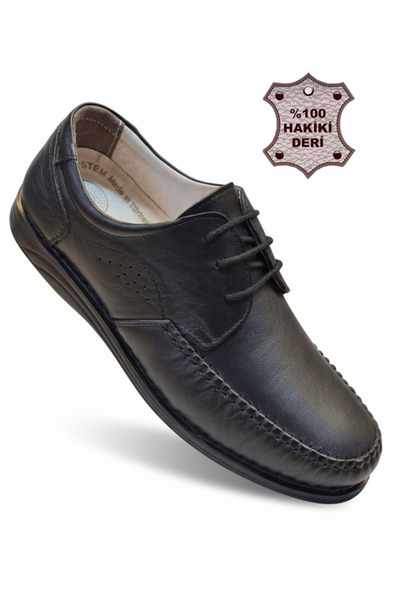 PAPATAY 7449 Men's Genuine Leather Full Orthopedic Daily Men's Casual Shoes -...