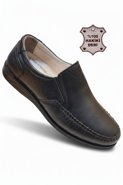 PAPATAY 7449 Men's Genuine Leather Full Orthopedic Daily Men's Casual Shoes -...