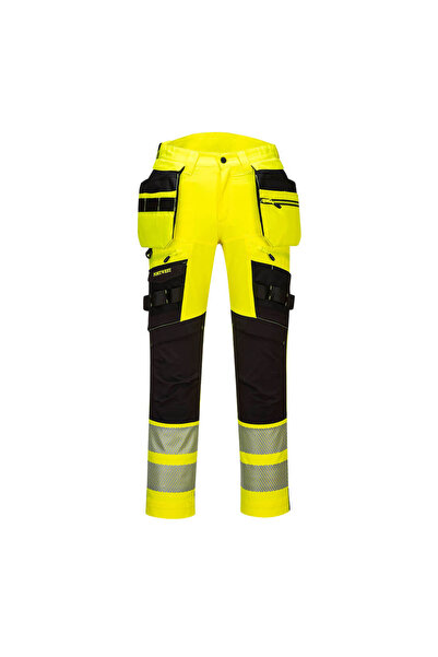 PORTWEST Pantaloni de lucru, reflectorizanti, cu buzunare holster, rezistenti...