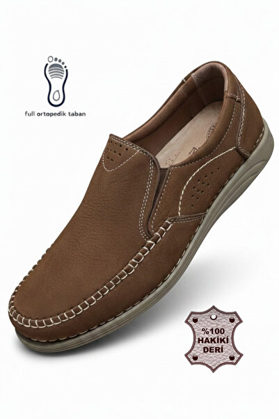 PAPATAY 7449 Men's Genuine Leather Full Orthopedic Daily Men's Casual Shoes -...