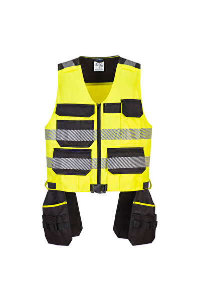 PORTWEST Vesta reflectorizanta, galben/negru
