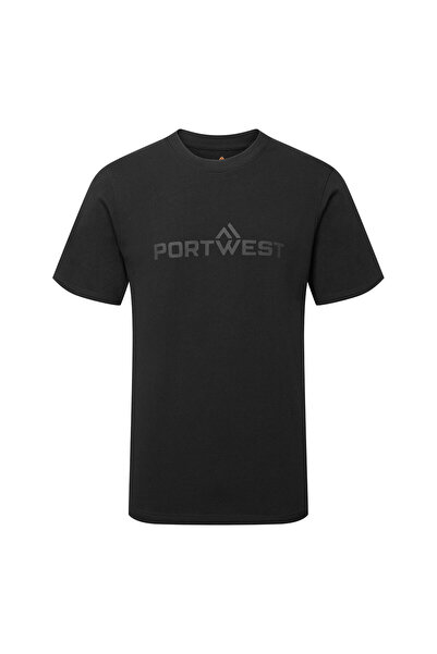 PORTWEST Tricou de lucru, negru
