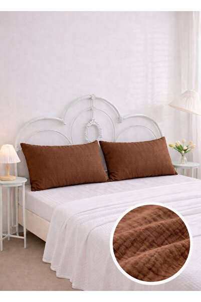 Cherry Bloom Cotton Μουσελίνα Μαξιλαροθήκη 2 τεμαχίων 50 x 70