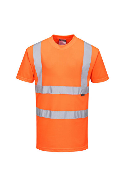 PORTWEST Tricou de lucru, reflectorizant, portocaliu