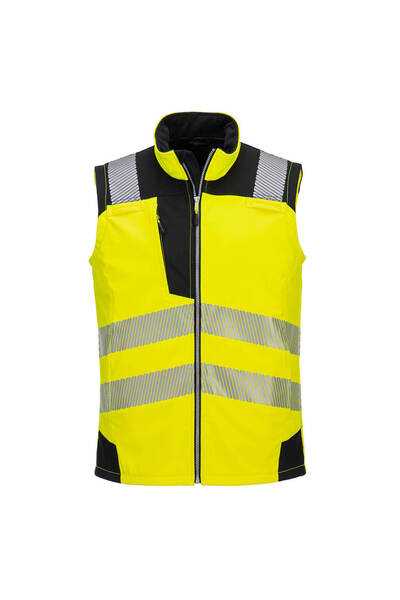 PORTWEST Geaca de lucru, reflectorizanta, galben/negru