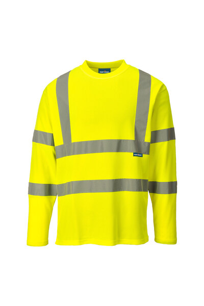 PORTWEST Tricou de lucru, reflectorizant, galben