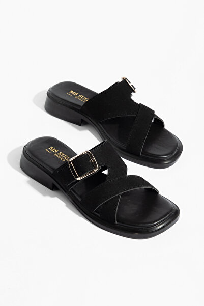 MS SUGAR SHOES Papuci de damă cu cataramă premium Seria Minimal Luxury