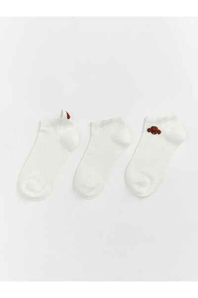 LC Waikiki I Printed Women's Booties Socks 3-Pack from Freezen Store