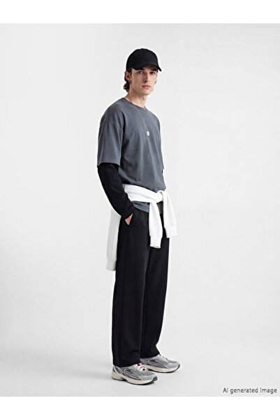 LC Waikiki Comfortable Fit Men's Sweatpants from Uzg Store for Style Enthusiasts