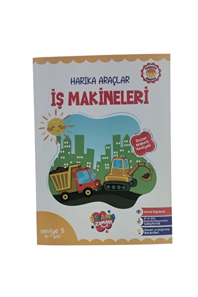 Koloni Kitap مركبات رائعة وآلات عملية رائعة للمرحلة 5 من 6 إلى 7 سنوات