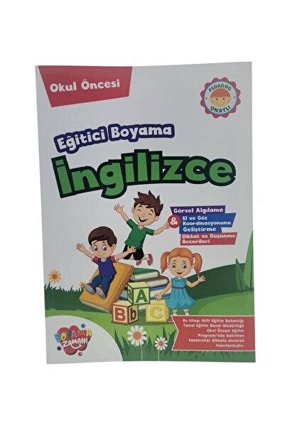 Koloni Kitap التعليمية تلوين اللغة الانجليزية