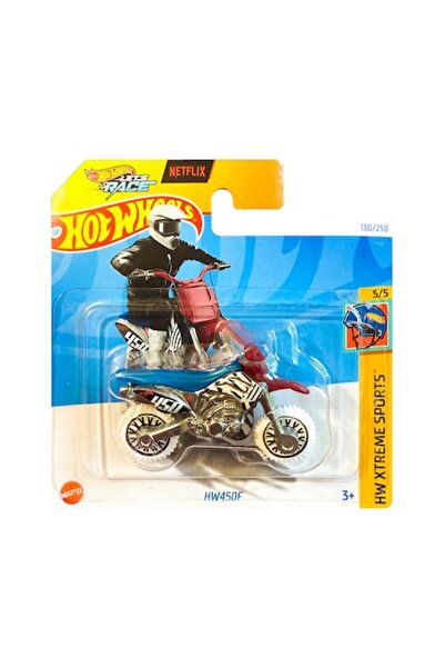 HOT WHEELS Μεταλλική Μοτοσικλέτα, HW450F, 1:64, Πολύχρωμη