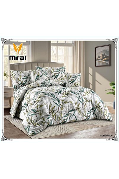 Miralia مفرش صيفي مشجر6قطع تصميم عصري مميزمن ماركة (Miral)