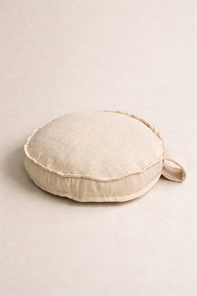 Cherry Bloom Cotton Μποέμ Λινό Μαξιλάρι Διαλογισμού Γιόγκα Ρουστίκ Ακατέργαστ...