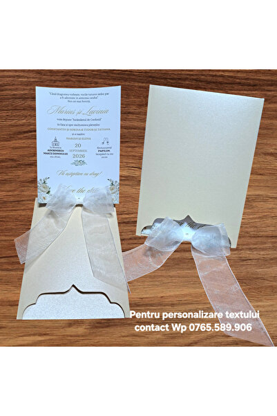 Aela.alc Wedding invitation set of 20 pieces