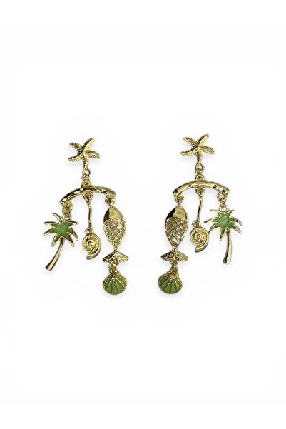 stravis Steel Sea Earrings
