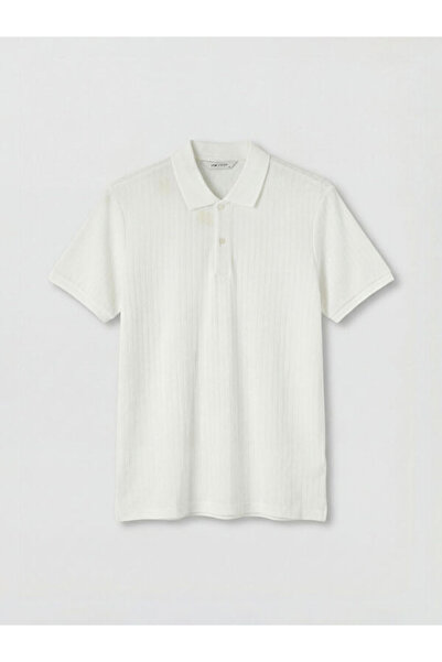 LC Waikiki Tricou pentru bărbați Sparkly Choices Giant Roba Collar Pique de l...