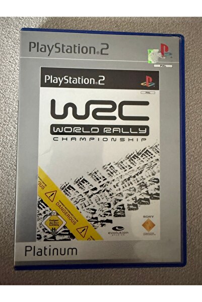 EA ps2 WRC WORLD RALLY CHAMPIONSHIP (almanca kapak) orjinal oyun kitapçık var...