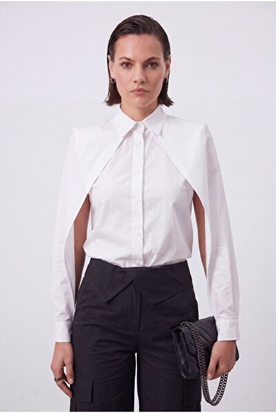 Cistern İstanbul Γυναικείο μακρυμάνικο πουκάμισο με σχέδιο