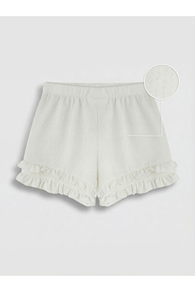 LC Waikiki I Beli Corded Ruffle Girl's Shorts from Freezen Store