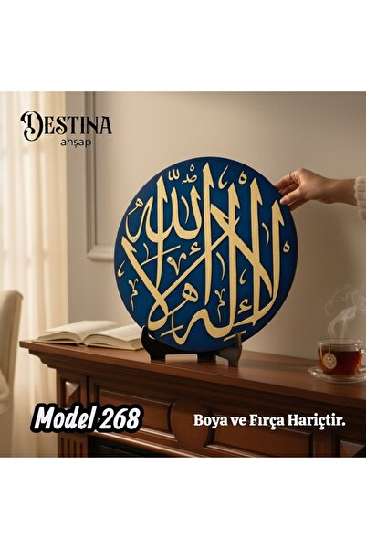 Destina Ahşap Mandala Boyama Seti- Ekonomik Seri- Eko Model 268