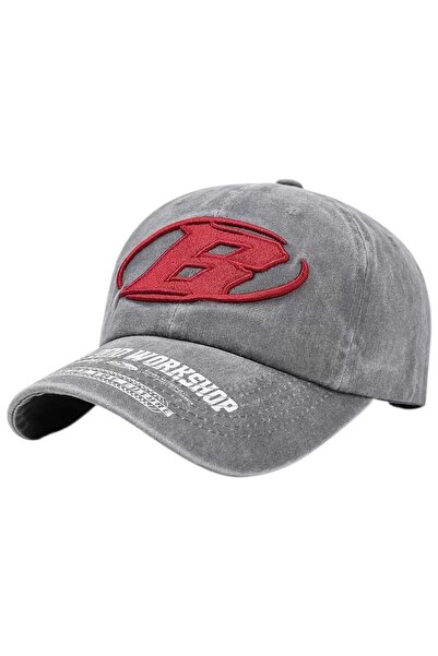 Uniquetrenders Unisex Vintage B Workshop Embroidered Adjustable Baseball Cap