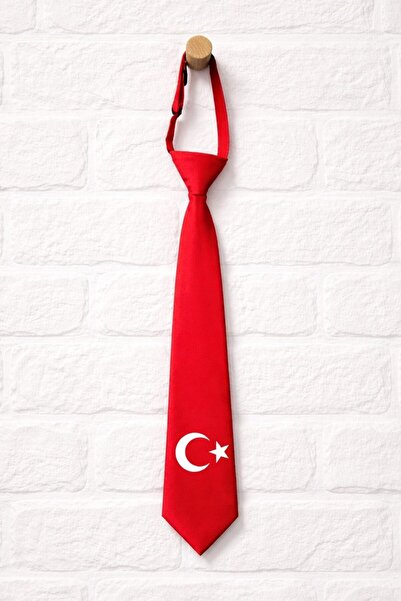 Özyıldırım Çarşı Pazar Çocuk Kravat 4-10 Yaş Lastikli Unisex Mikro Kumaş