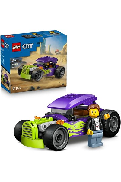 LEGO سيتي هوت رود - لعبة سيارة سباق مع شخصية سائق صغيرة وسقف قابل للطي - مجمو...