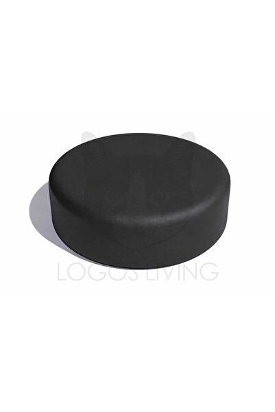 Logos Living Yuvarlak Puf Koltuk Suni Deri