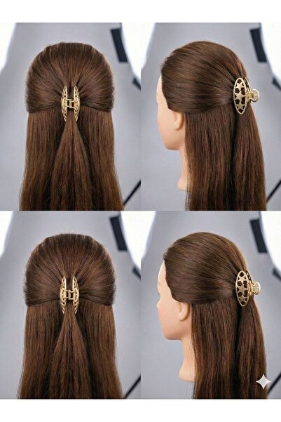 bacoss group Οβάλ Μεταλλική Πόρπη με Σύμβολο Αστεριού (BC-1275)