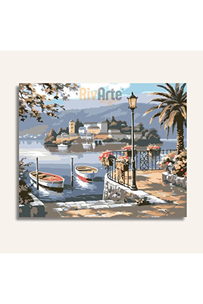 RivArte Sayılarla Boyama Seti Porto Rüyası 40x50cm Manzaralar