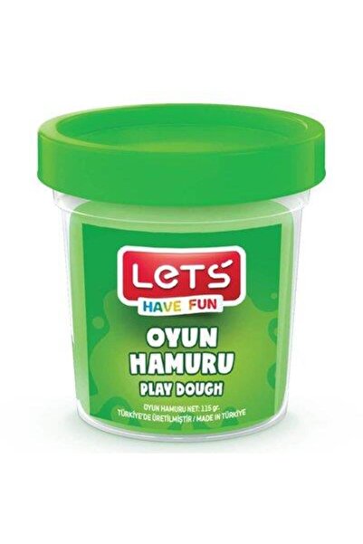 Erka لون أخضر واحد 115 جرام. عجينة لعب شفافة في كوب