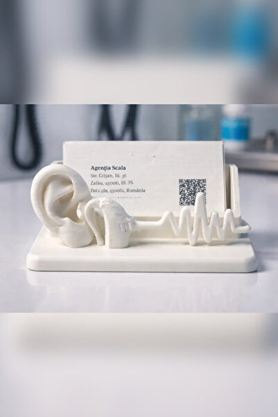 Genç 3D Θήκη Επαγγελματικών Καρτών Ειδικής Σχεδίασης Odyolog - Αισθητικό Κέντ...