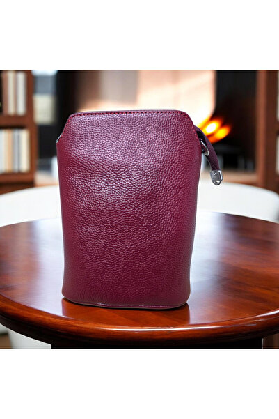valentina victoria Valvic Genuine Leather Soft 3 Compartment Phone Holder Bag