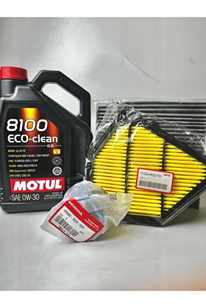NPE Crv 2016-2019 Bakım Set (Orjinal Yağ Filtre/İthal Hava Polen) Motul 0w30 ...