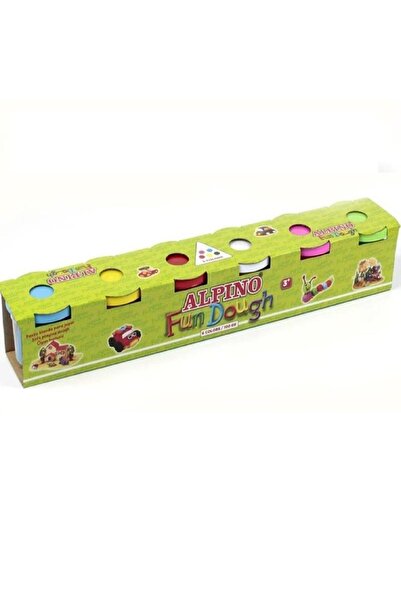Generic Brand Alpino Play Dough 6 Li 100 Gr Dp000301