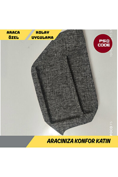 psa code Peugeot 3008-5008 Orta Konsol Kadife Kumaş Kaplı Gözlü Kapak